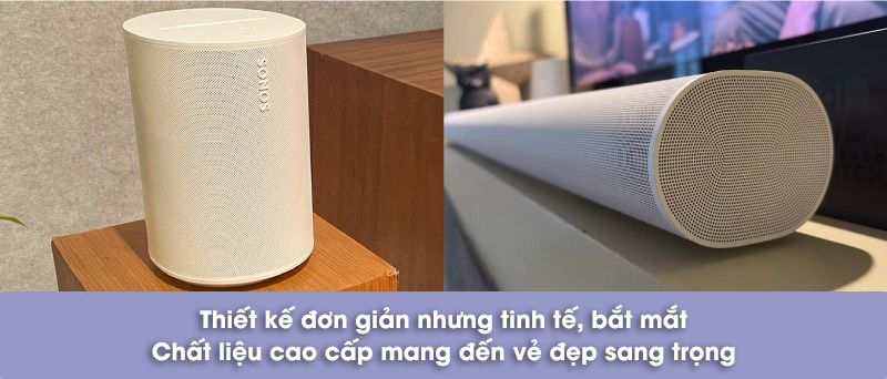 thiết kế loa arc ultra và era 100
