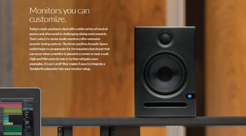 thiết kế loa eris e5