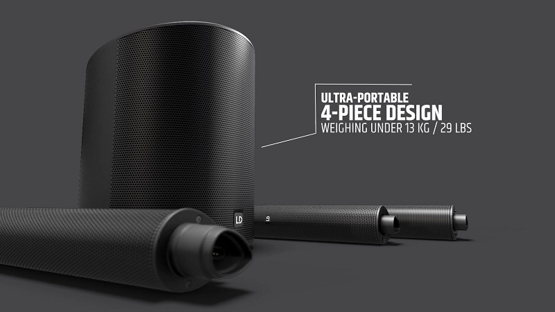 thiết kế loa ld system maui 5 go