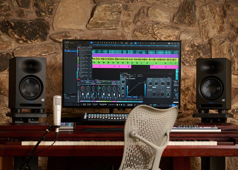thiêt kế loa presonus eris studio 8