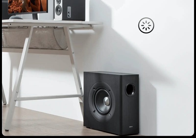 thiết kế loa sub edifier t5s