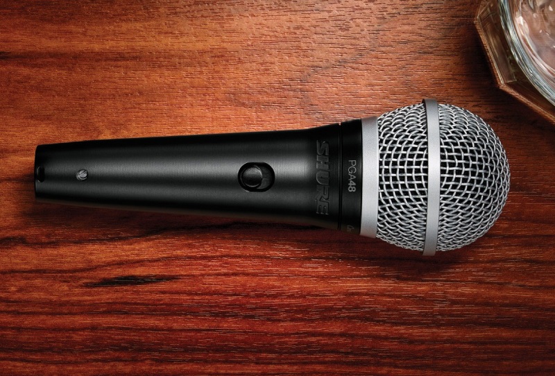 thiết kế micro shure pga48-lc
