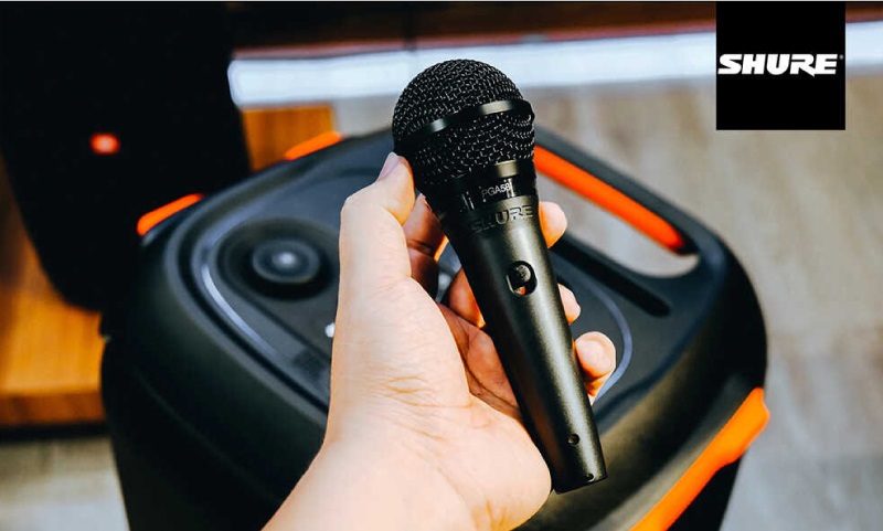 thiết kế micro shure pga58-qtr