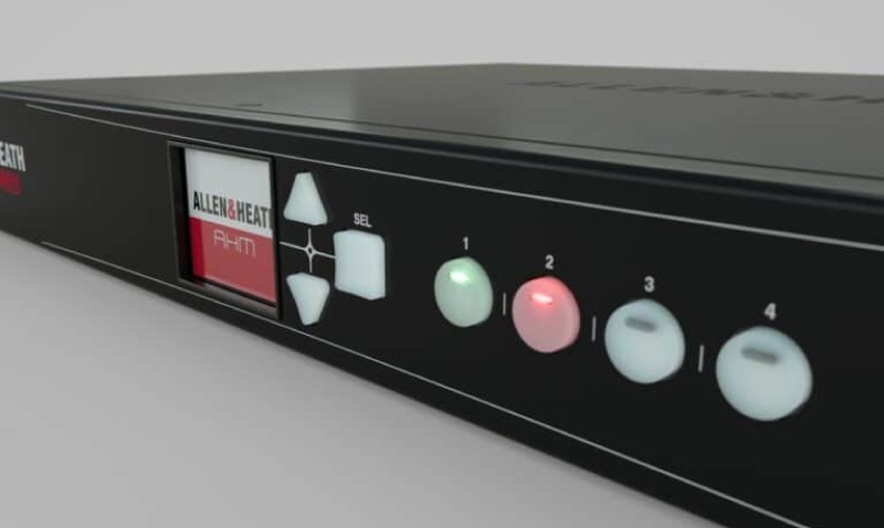 thiết kế mixer allen heath ahm-16