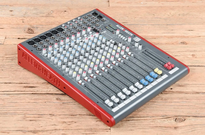 thiết kế mixer allen heath zed 12fx