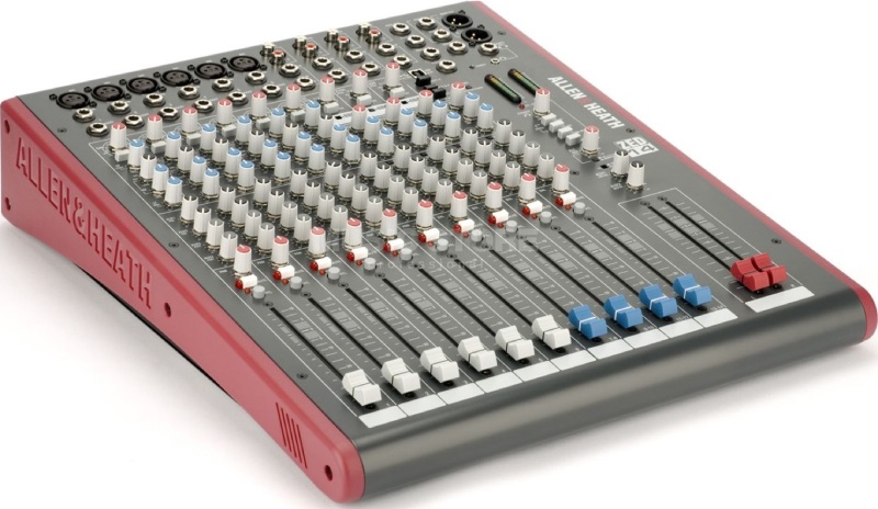 thiết kế mixer allen heath zed-1402