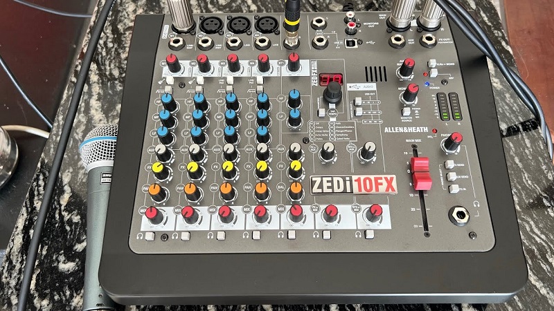 thiết kế mixer zedi-10fx