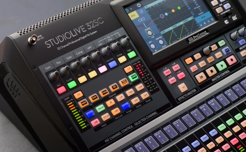 thiết kế presonus studiolive 32sc