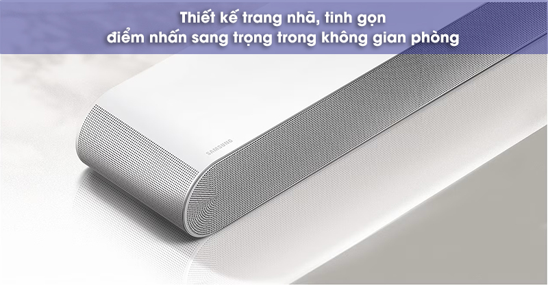 thiết kế sang trọng của loa samsung hw s61b