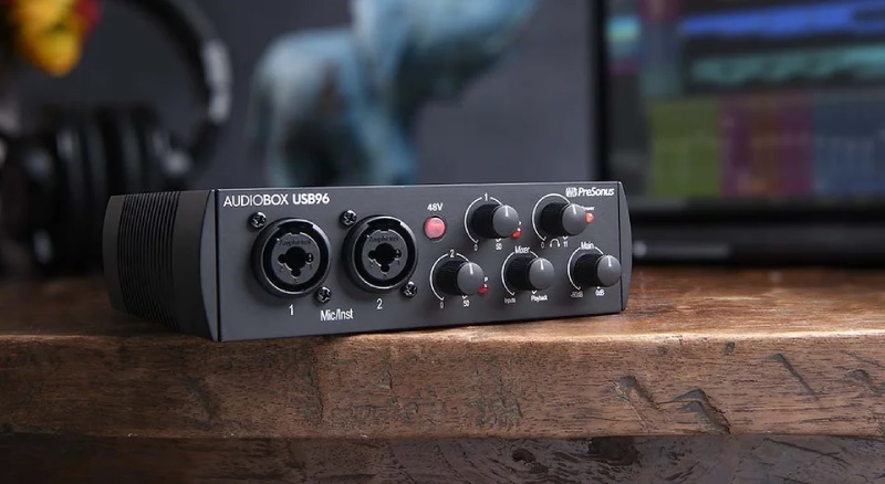 thiết kế sound card audiobox usb96