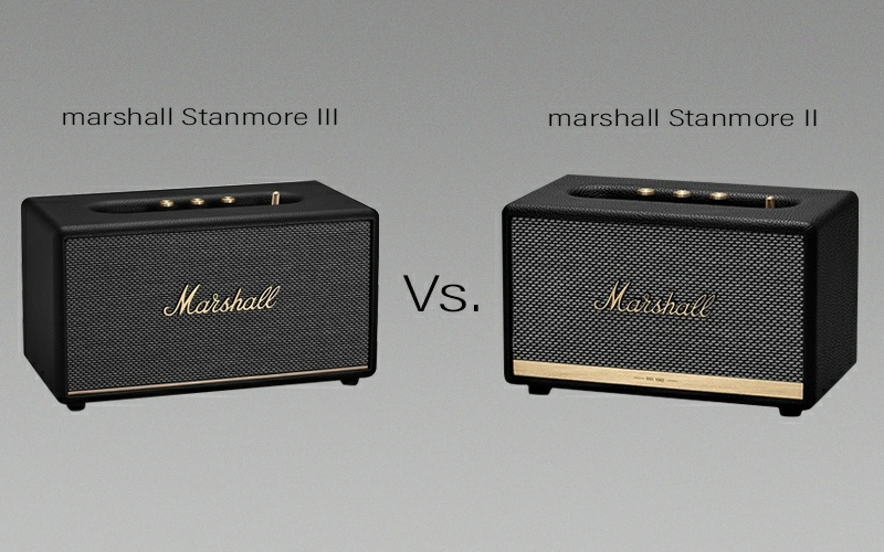 So sánh loa Marshall stanmore 3 và Stanmore 2