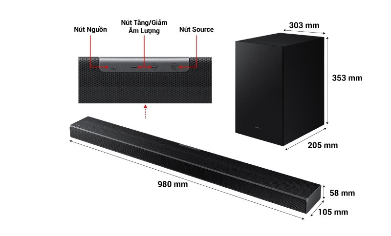 thông số loa soundbar samsung hw q630a