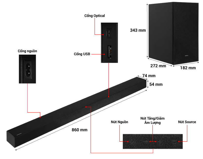 thông số loa ss hw a450