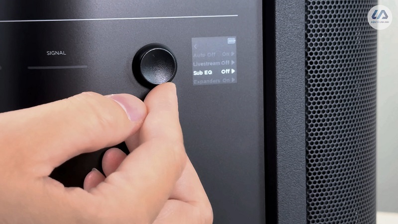 bật tính năng sub eq