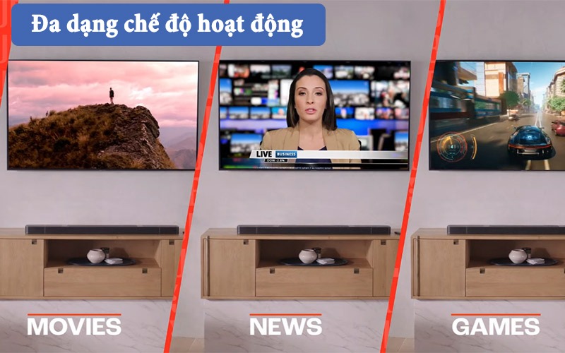 trải nghiệm giải trí với loa bar 800 mkii