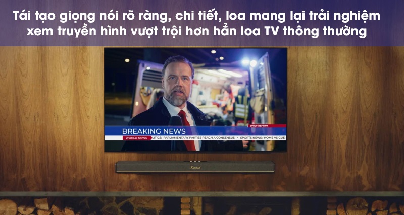 trải nghiệm xem truyền hình với heston 120