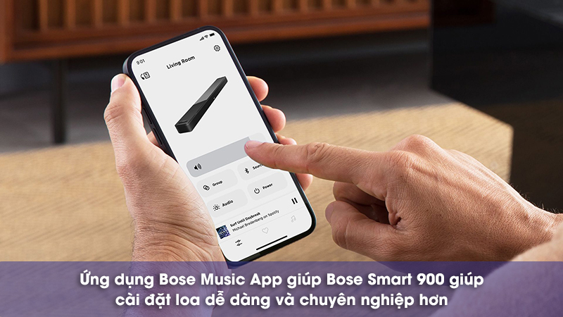 ứng dụng Bose Smart Soundbar 900