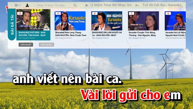 ứng dụng chọn bài trên loa hinet 450 gen 2