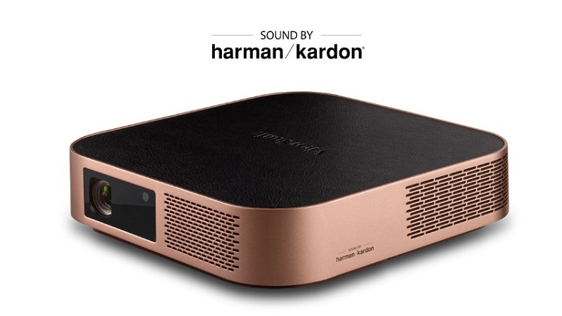 máy chiếu viewsonic m2w tích hợp loa harman kardon