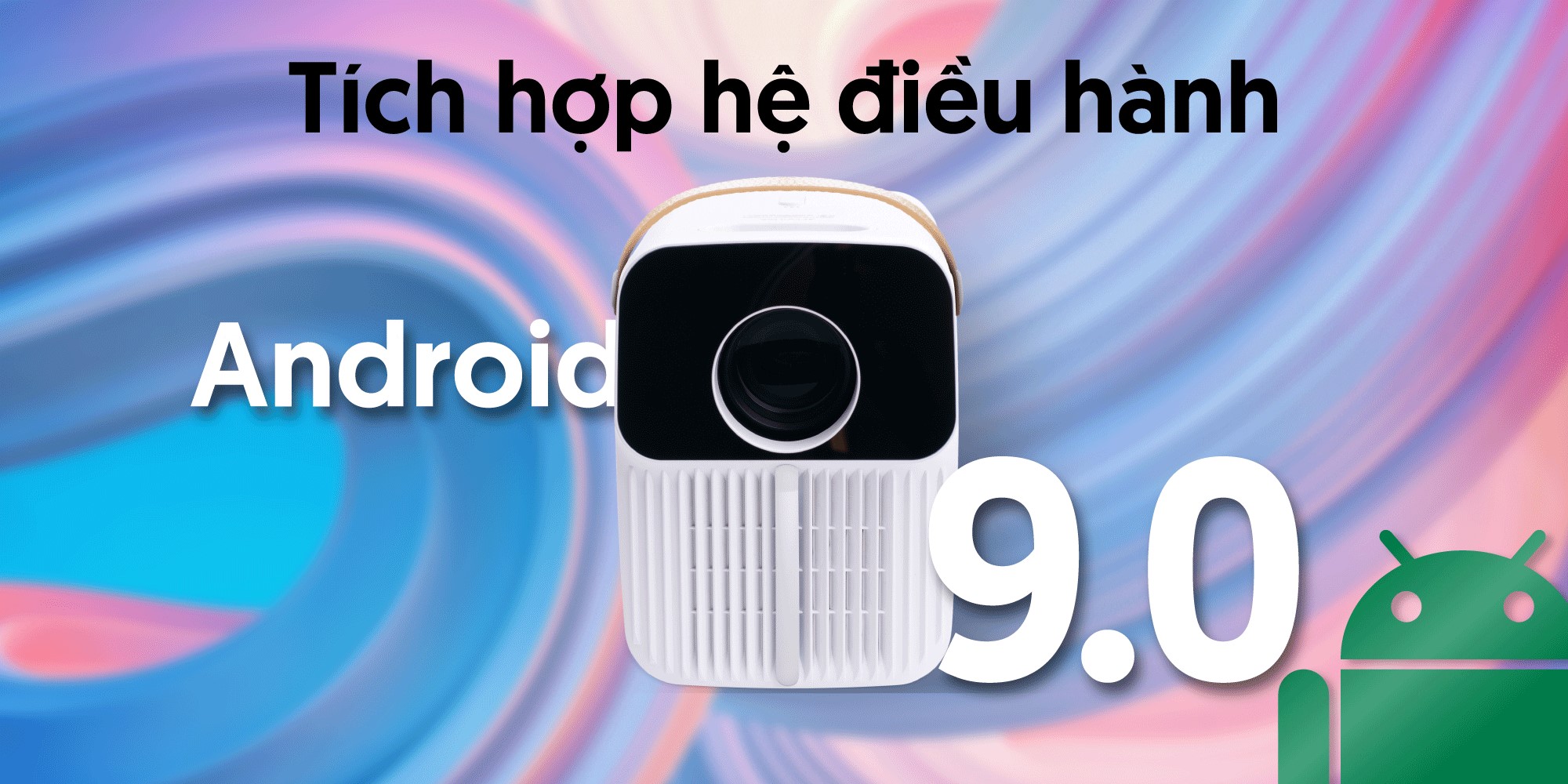máy chiếu Beecube X2 Max Gen 3 tích hợp hệ diều hành Android