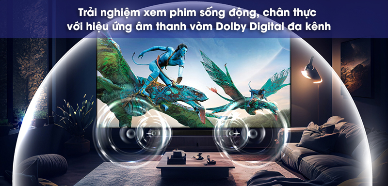 xem phim âm thanh vòm voi loa samsung hw t650