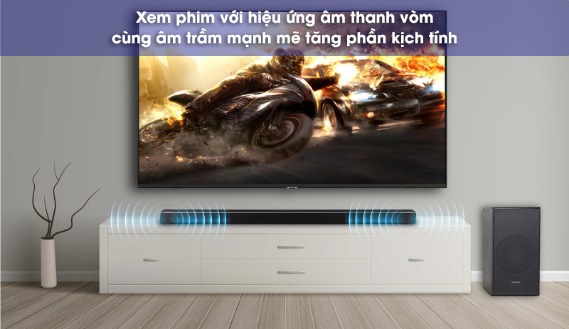 xem phim với hiệu ứng âm âm thanh vòm sống động