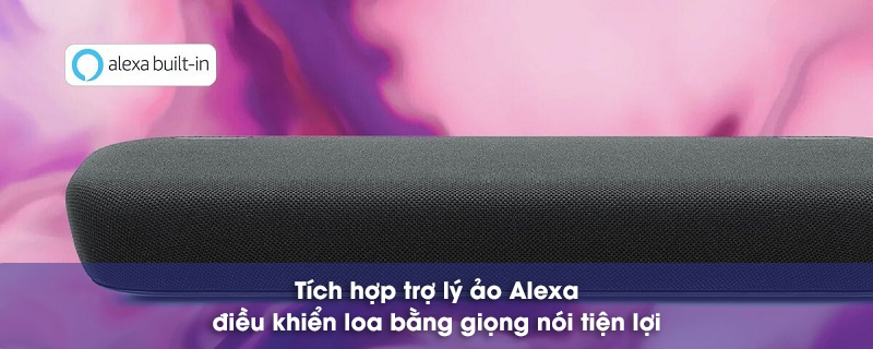 yamaha yas 109 tích hợp trợ lý ảo alexa