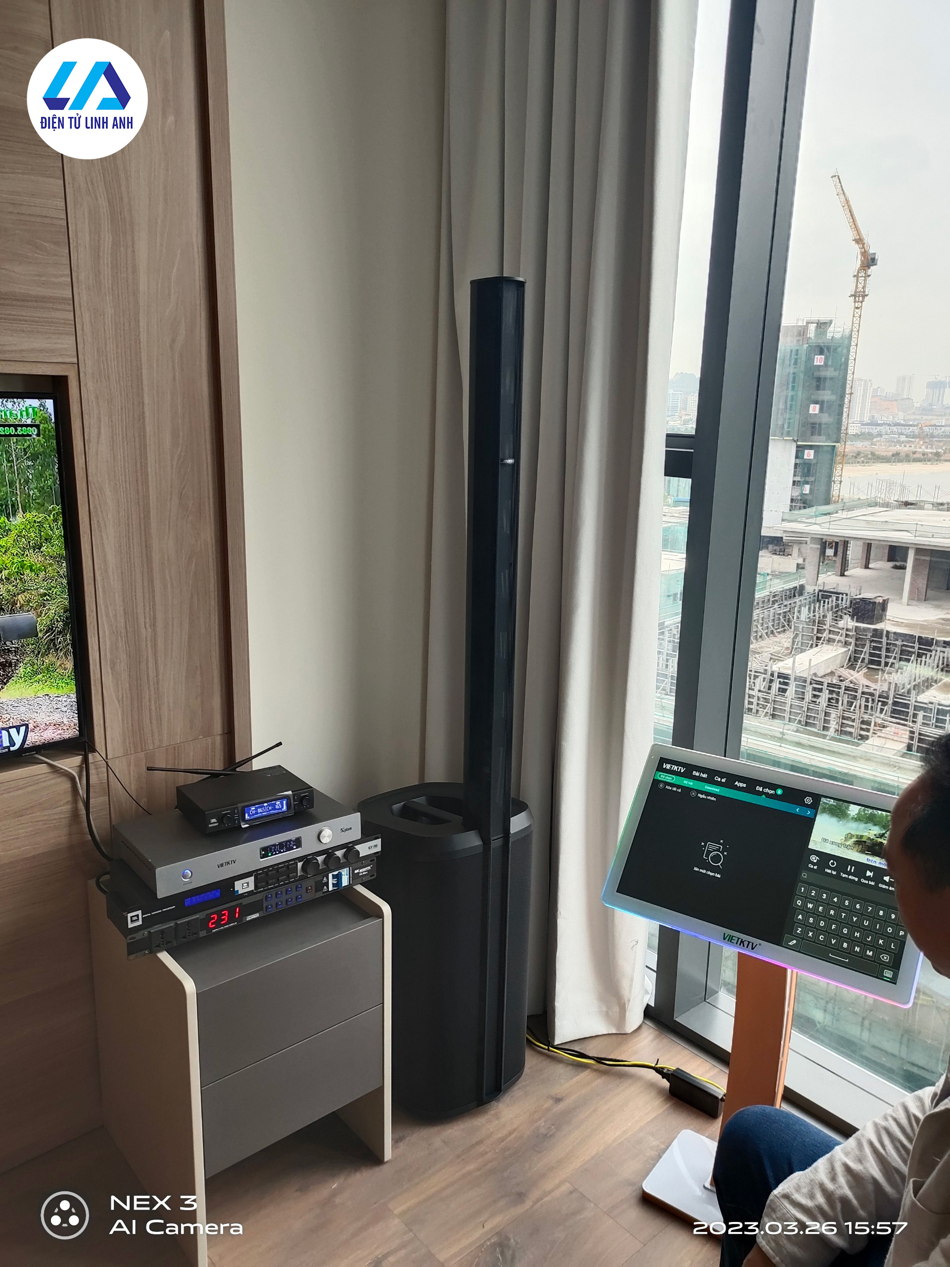 chất âm loa Bose L1 Pro 16