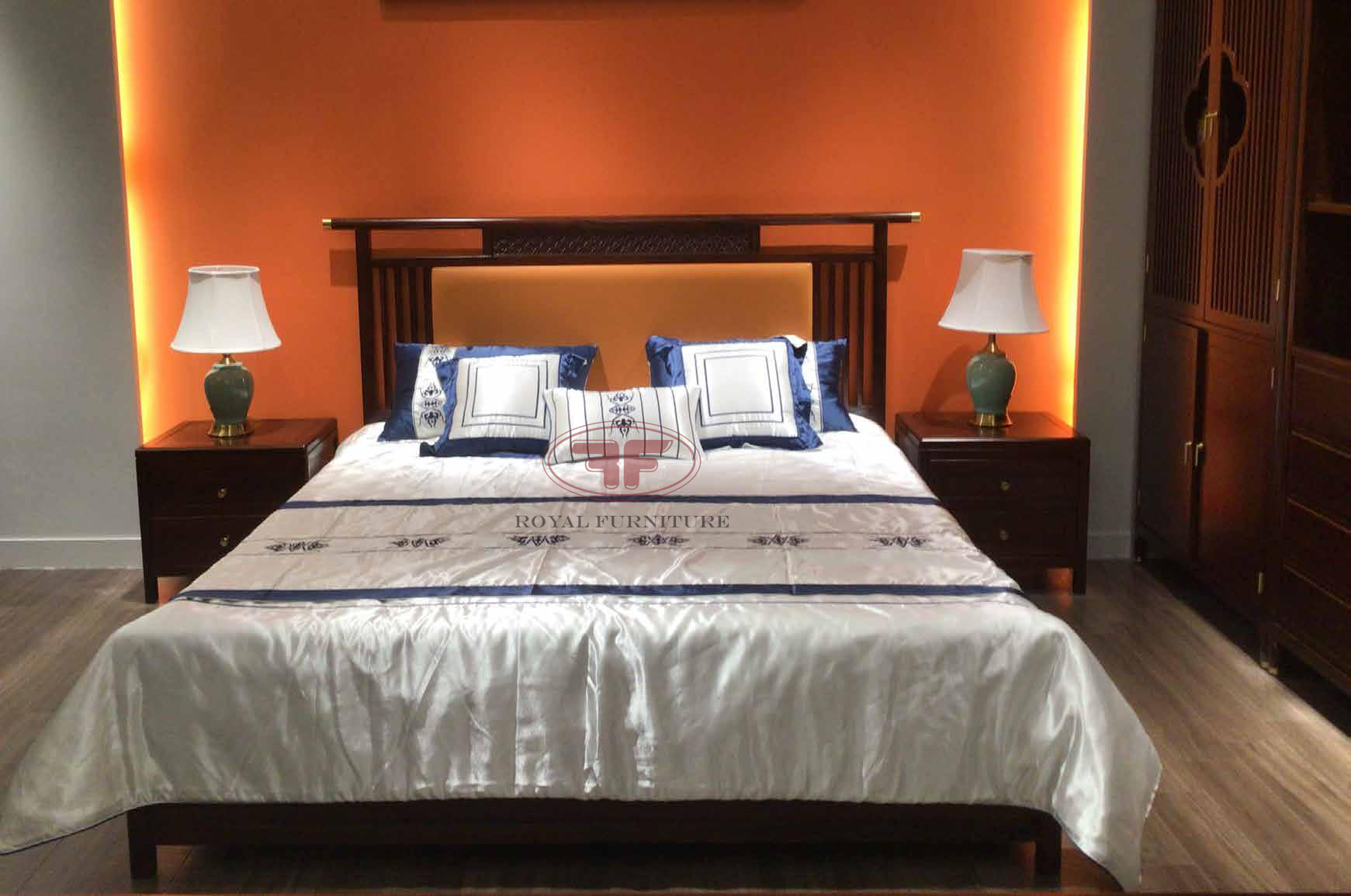 Giường ngủ nhập khẩu indochine A05-1m8x2m