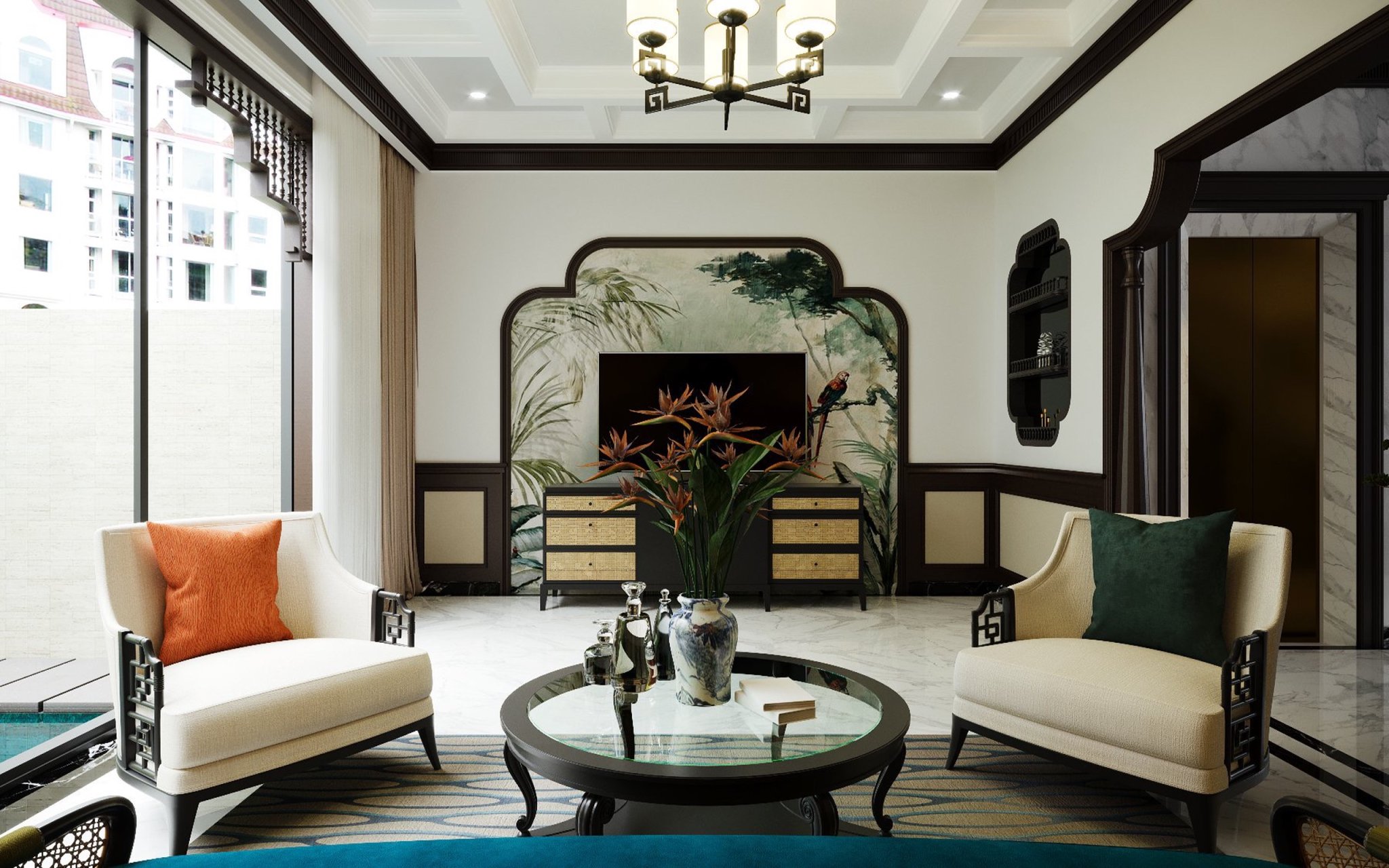 5 lưu ý khi thiết kế biệt thự theo phong cách indochine