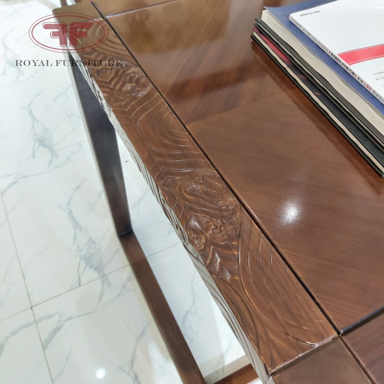 Bàn làm việc Indochine 1m6 chất liệu gỗ cẩm ni 9801