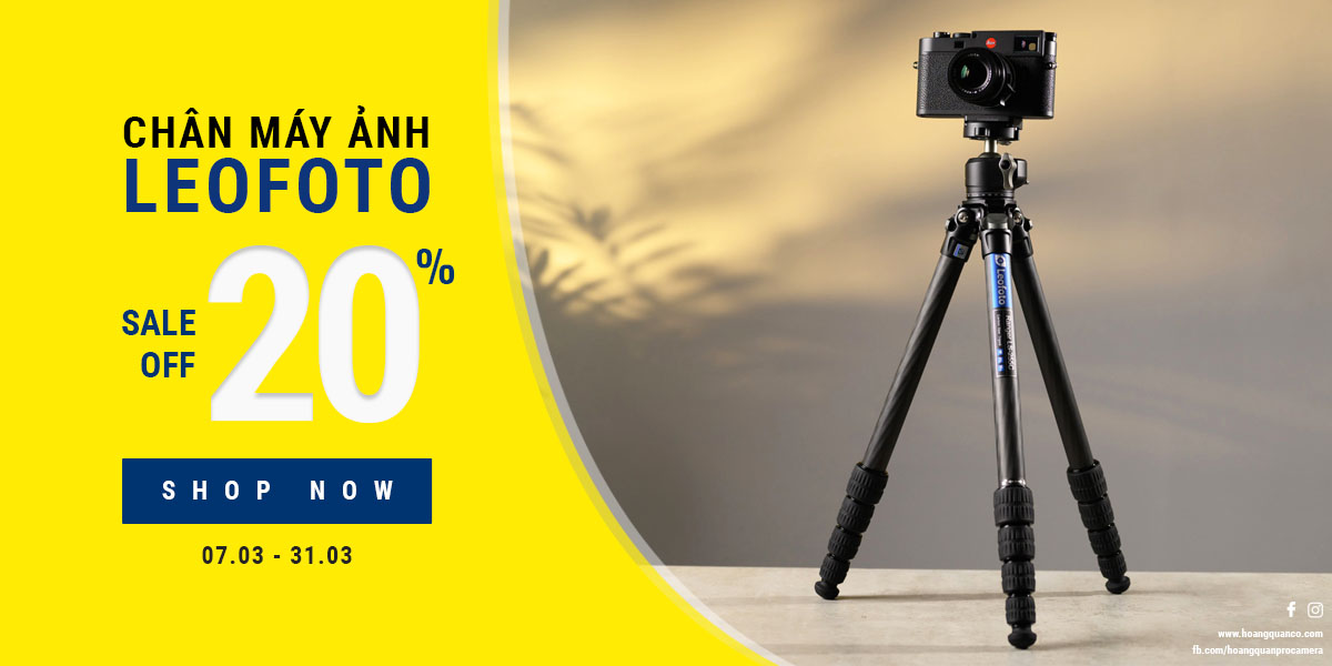 chân máy ảnh Leofoto - tripod máy ảnh Leofoto