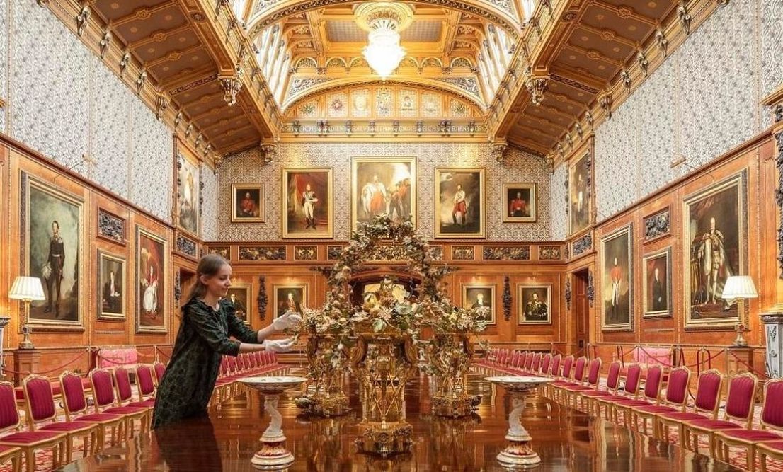 Giáng sinh trong cung điện Hoàng gia Anh 1