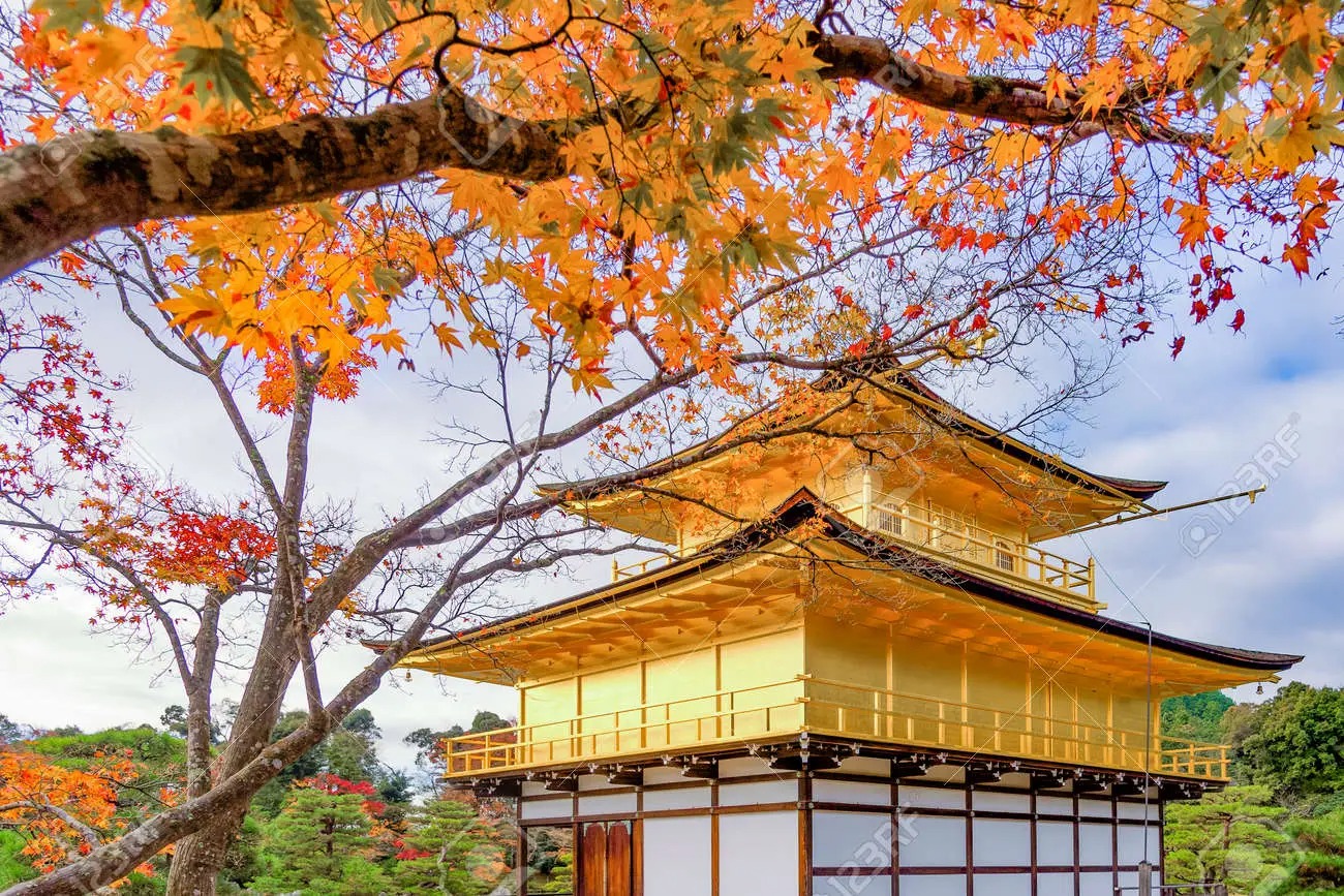 Golden Pavillion chùa vàng ở Cố đô Kyoto 3