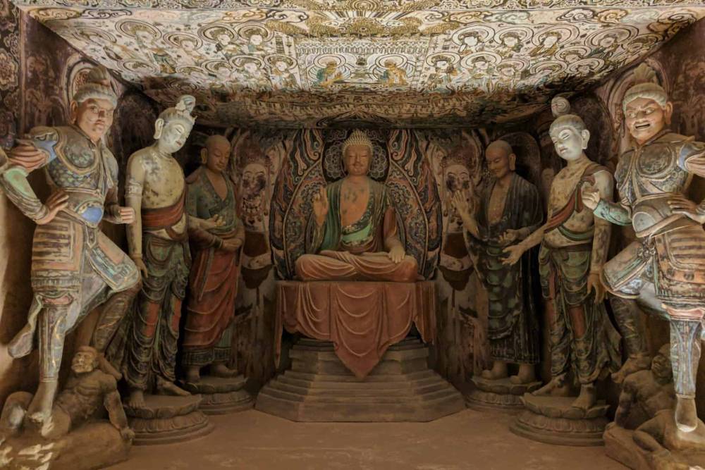 Hang động với gần 2.500 bích họa trên tường ở Trung Quốc ảnh 3