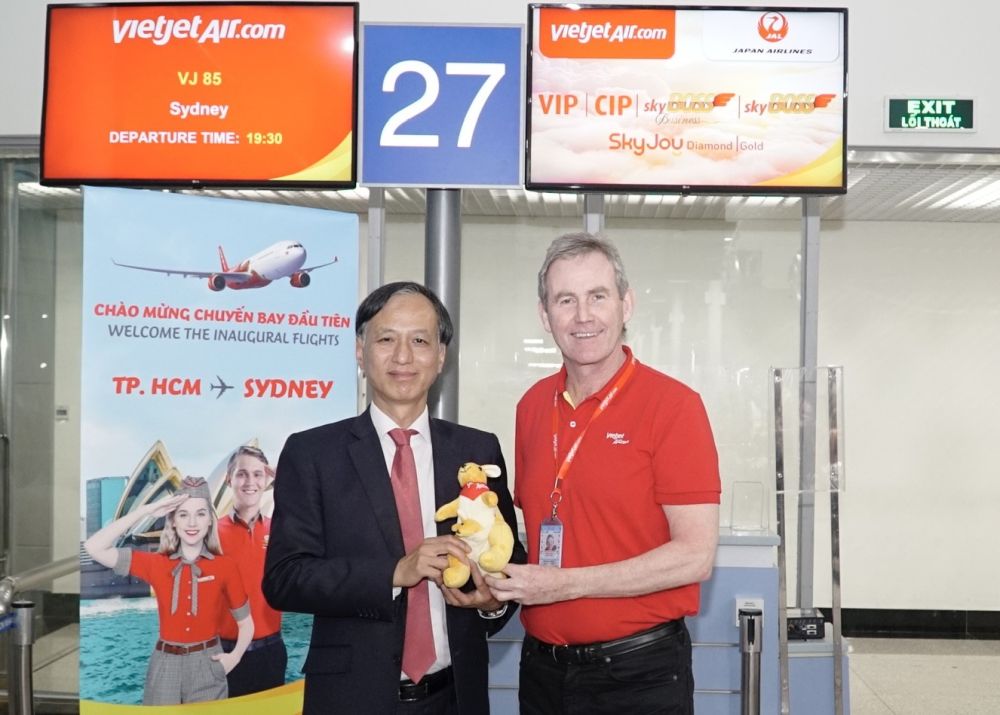 Khai trương đường bay thẳng của Vietjet đến Australia 1