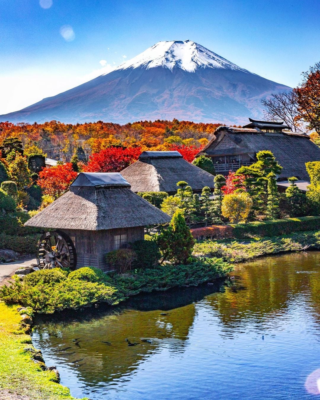 Khám phá làng cổ Oshino Hakkai 2