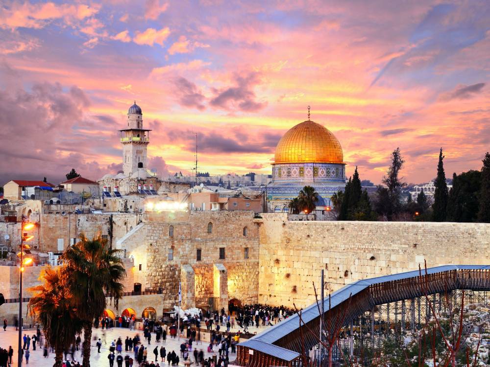 Vùng đất thánh linh thiêng Jerusalem
