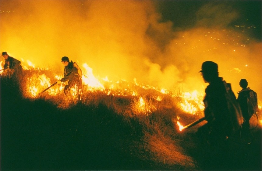 Lễ hội đốt núi ở Nhật Bản 8