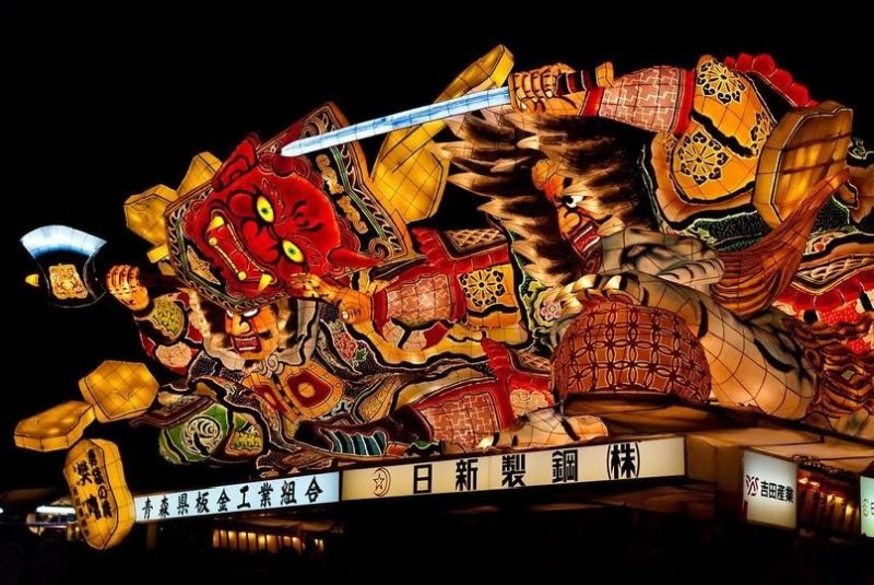 Lễ hội phao chỉ có ở Nhật Bản 5