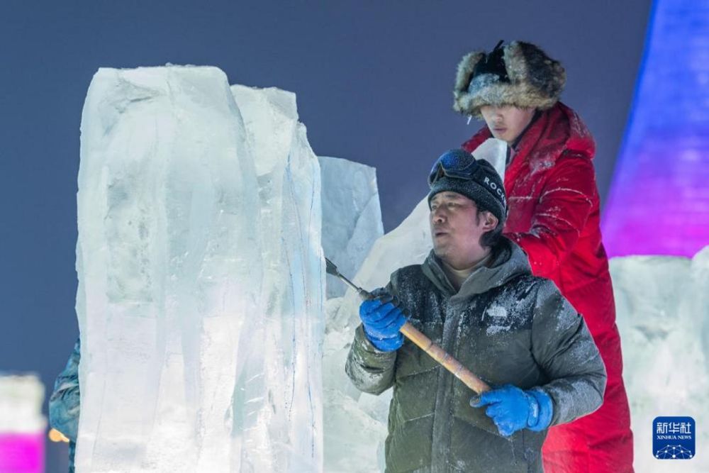 Mãn nhãn với các tác phẩm băng tuyết ở Cáp Nhĩ Tân ảnh 7