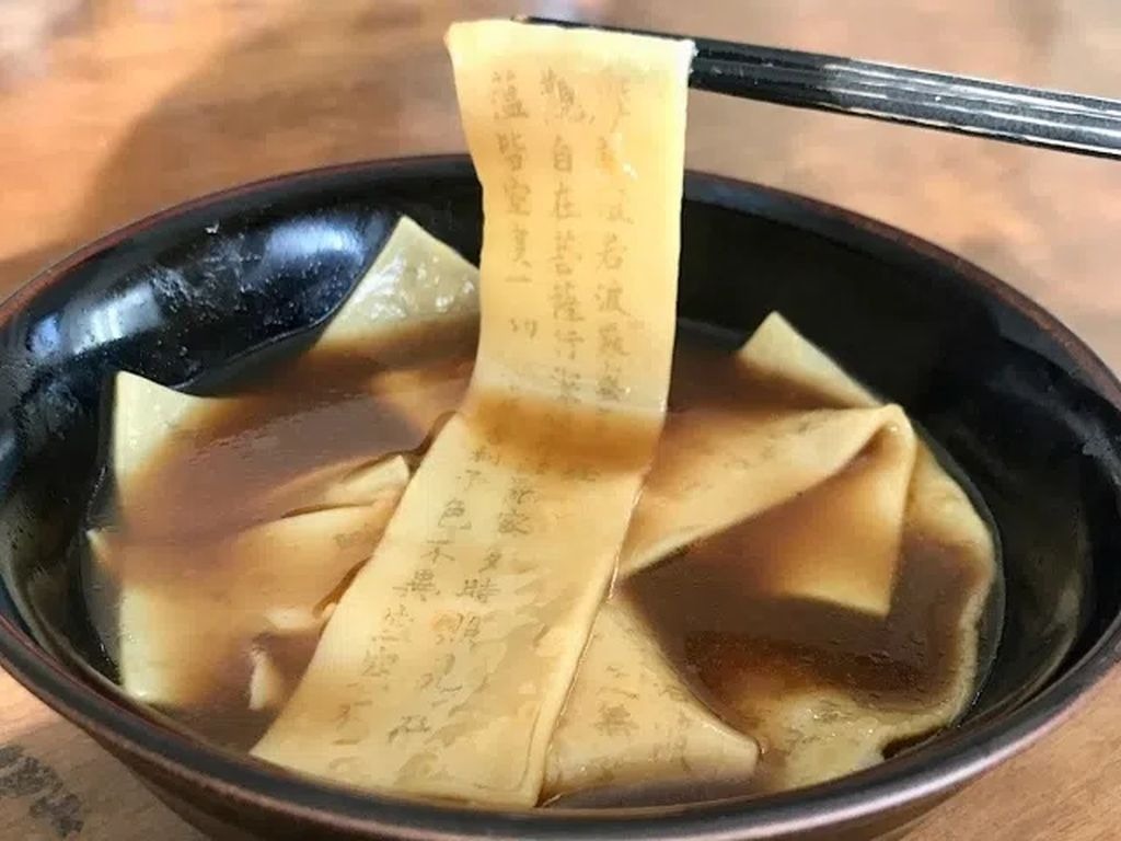 Món mì in kinh Phật của Nhật Bản 6