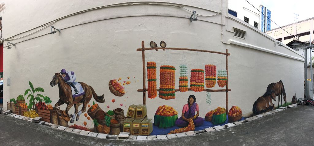 Những bức tranh tường ‘biết nói’ tại khu phố Little India ở Singapore 3