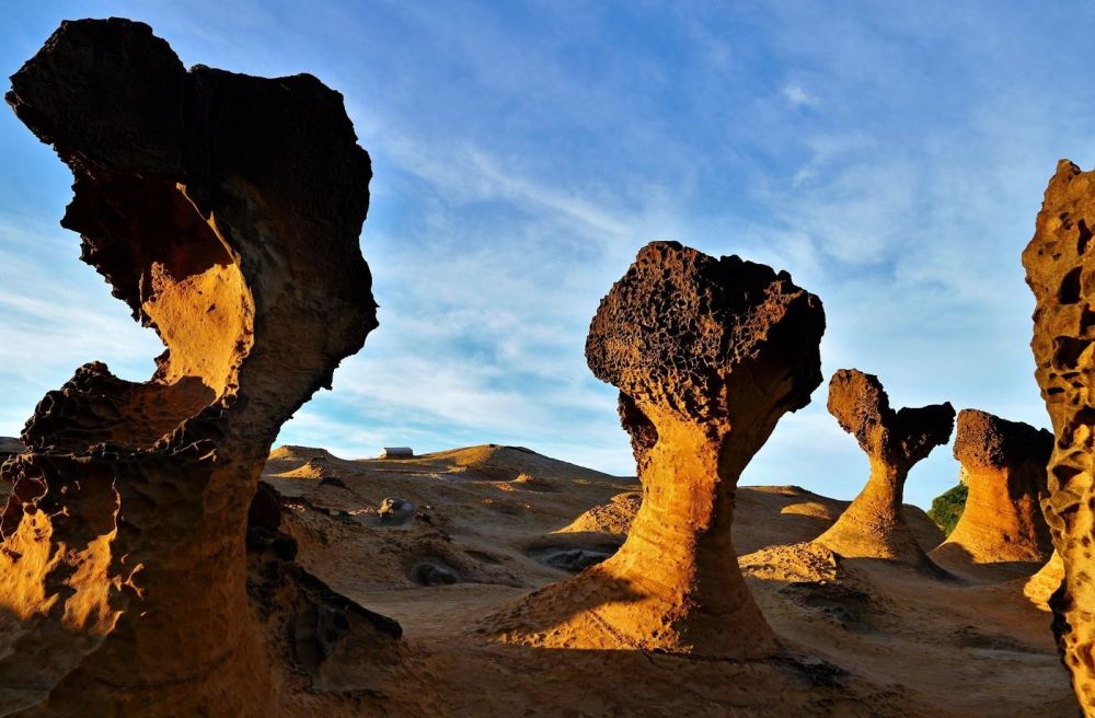 Sự hình thành đá kỳ lạ ở công viên Đài Loan 3