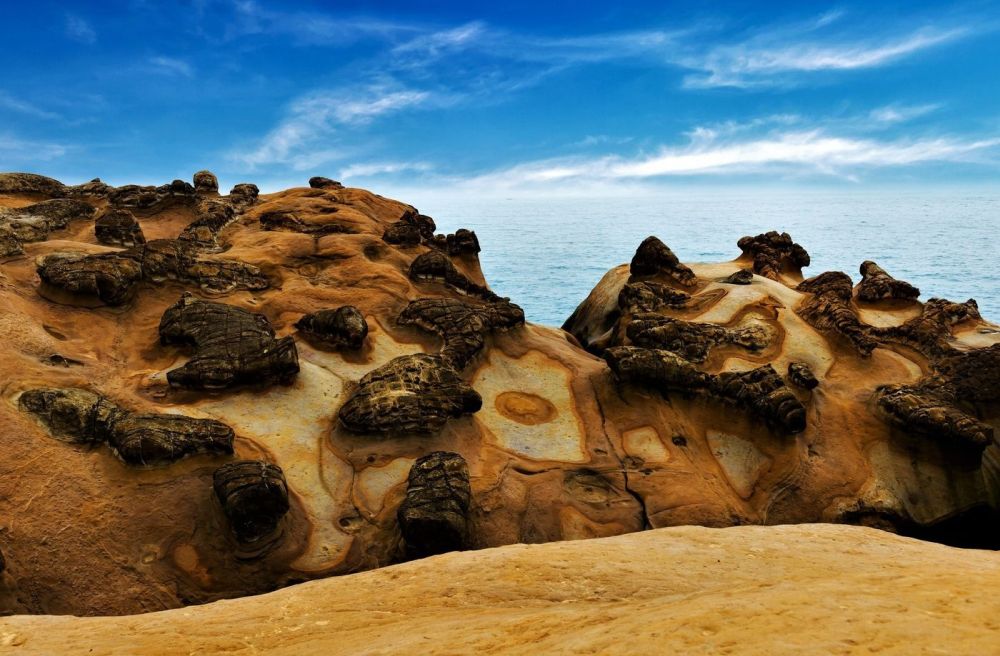 Sự hình thành đá kỳ lạ ở công viên Đài Loan 5