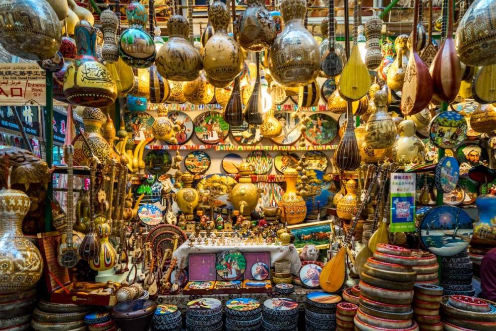 Khu chợ Tân Cương