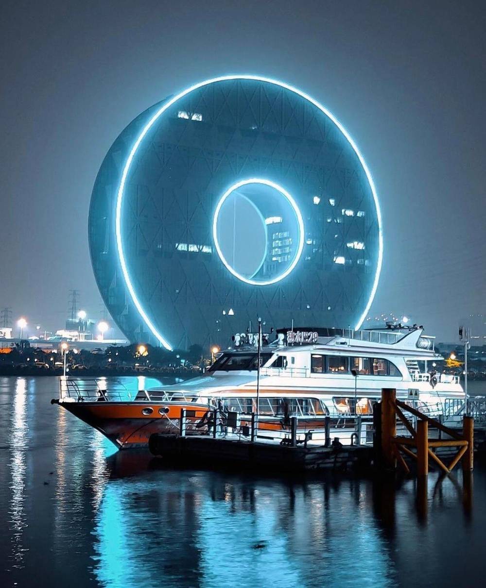 Tòa nhà hình tròn độc nhất vô nhị ở Quảng Châu ảnh 4