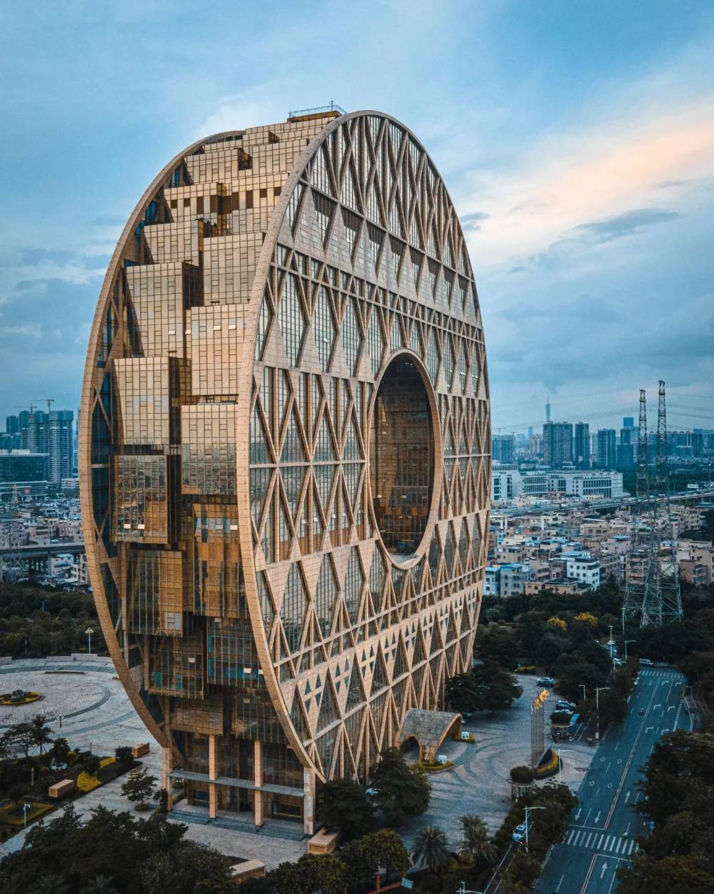 Tòa nhà hình tròn độc nhất vô nhị ở Quảng Châu ảnh 6