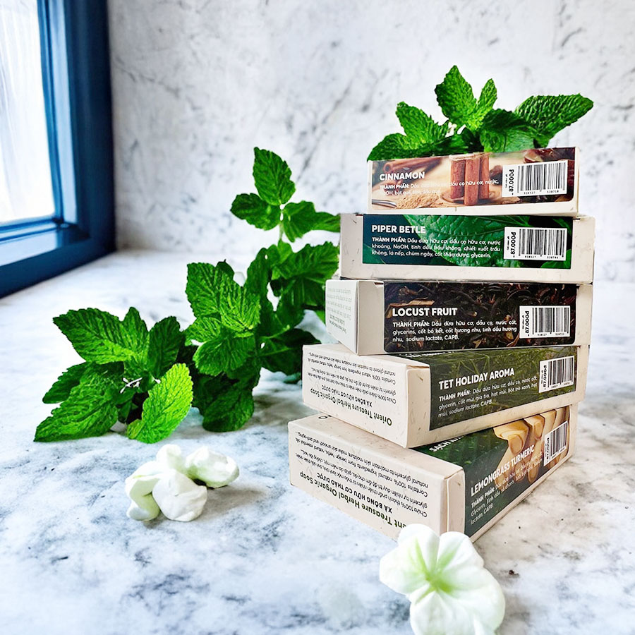 Các loại xà bông thảo mộc thiên nhiên Dear Nature giàu Glycerin