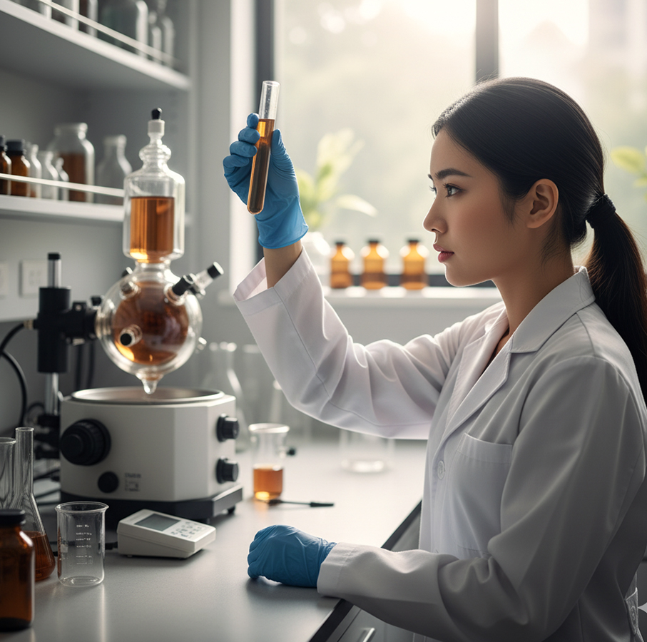 Công nghệ chiết xuất khoa học giúp tối ưu hiệu quả và độ an toàn của dầu gội thảo dược